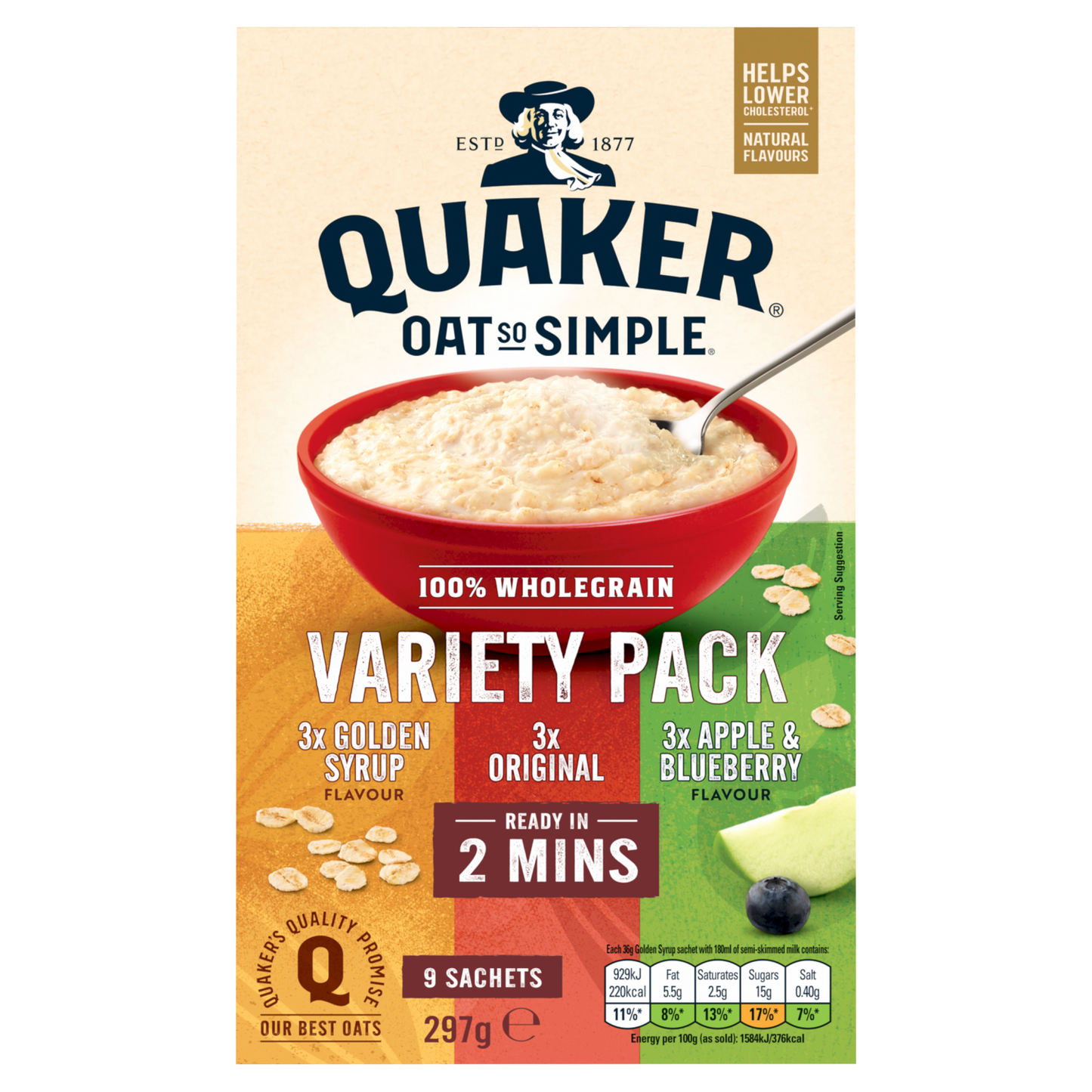 Buy Quaker Oat So Simple Variety 9Pk online at Intamarque Wholesale – Trusted FMCG distributor