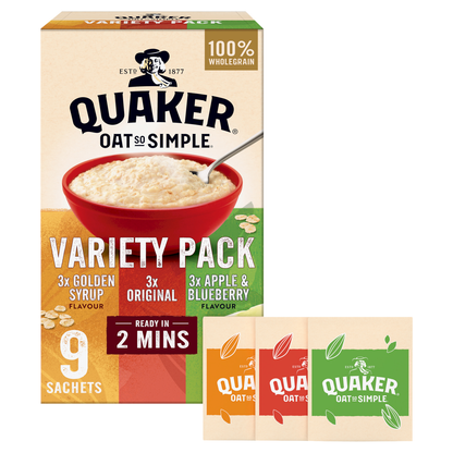 Quaker Oat So Simple Variety 9Pk