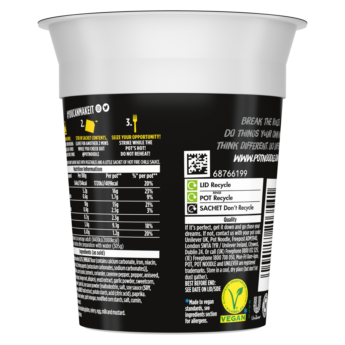 Pot Noodle Bombay Bad BoyBomb