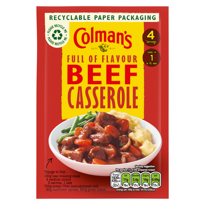 Buy Colmans Beef Casserole online at Intamarque Wholesale – Trusted FMCG distributor