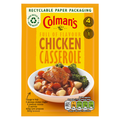 Buy Colmans Mm Chicken Casserole online at Intamarque Wholesale – Trusted FMCG distributor