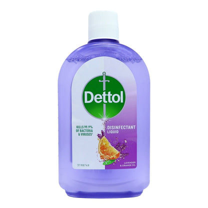 Dettol Disinfectant Liquid 500ml Lavender & Orange