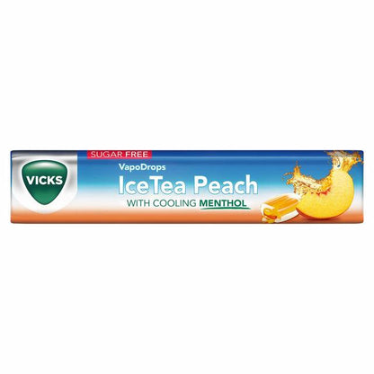 Vicks Vapodrops 42g Peach Ice Tea (MED)