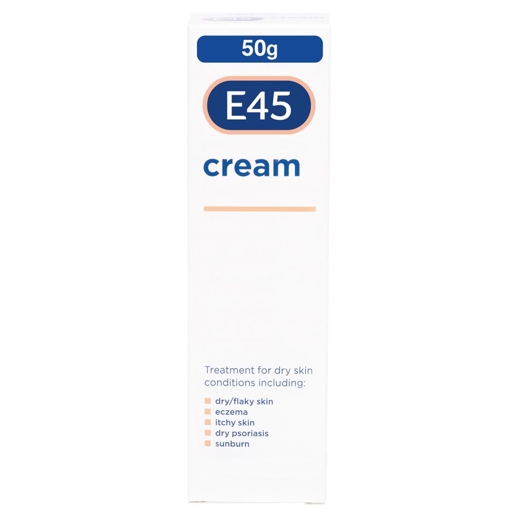 E45 Cream 50g (MED) Expiry 01/25 - Intamarque - Wholesale 5000167017571