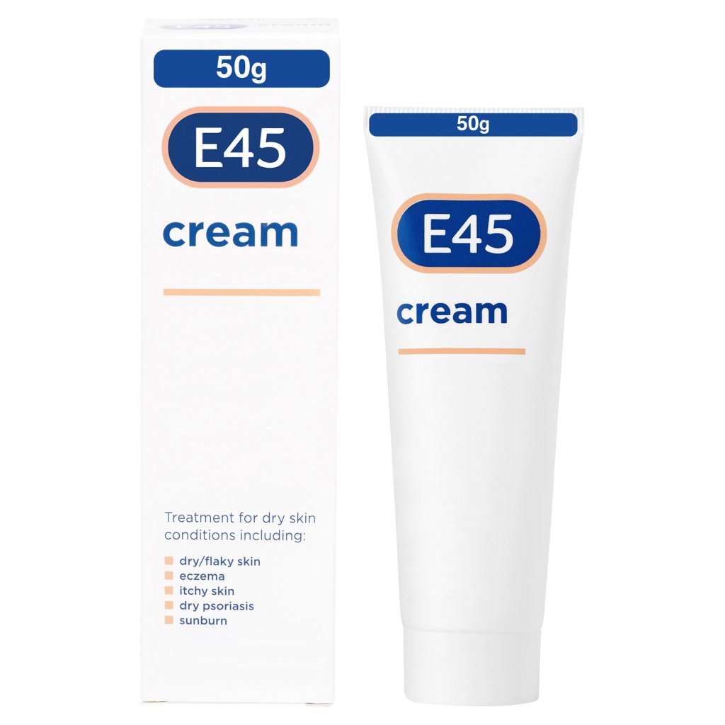E45 Cream 50g (MED) Expiry 01/25 - Intamarque - Wholesale 5000167017571