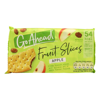 Go Ahead Apple Crispy Fruit Slices 4pk 22x4