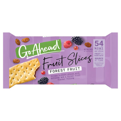 Go Ahead Forest Fruit Crispy Fruit Slices 4pk 22x4