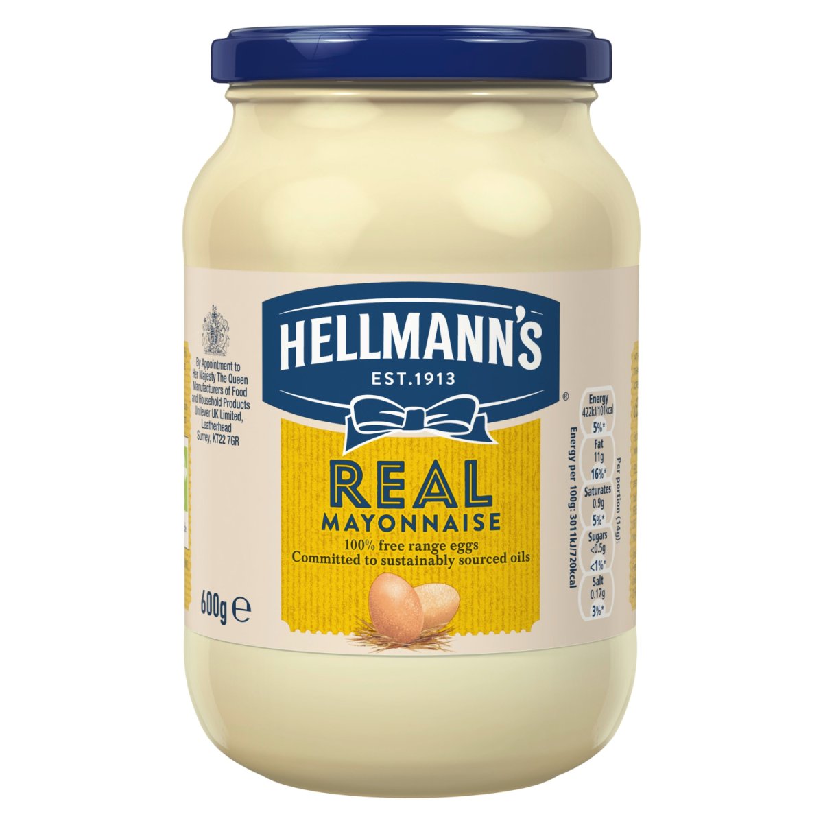 Hellmanns Mayonnaise 600G