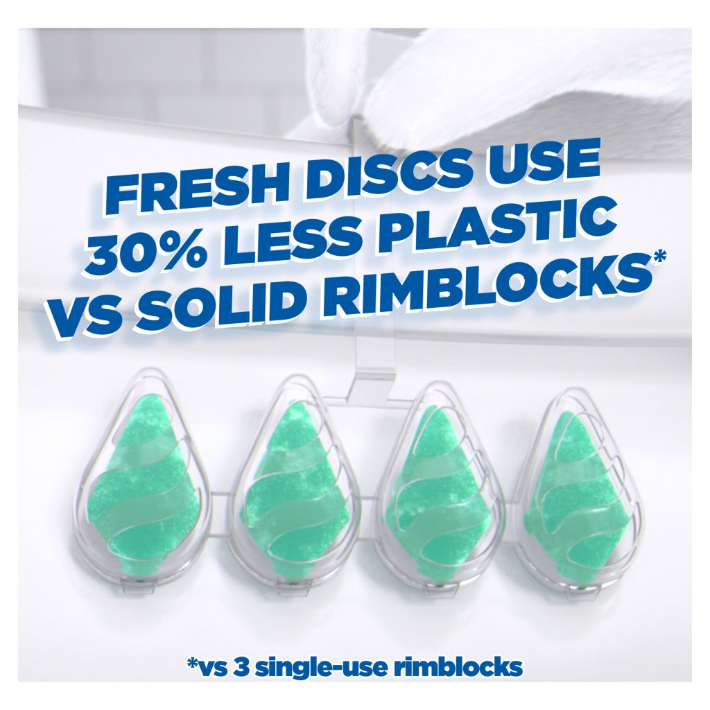 Toilet Duck Disc Refill Lime Zest Twin