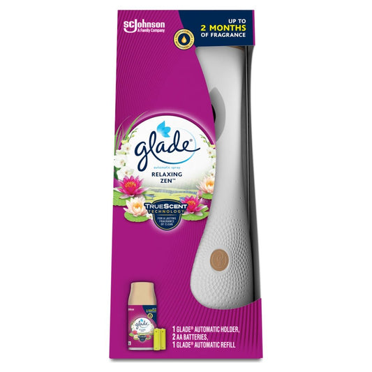 Buy Glade AutoSpray Holder Relaxing Zen online at Intamarque Wholesale – Trusted FMCG distributor