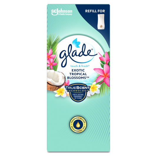 Buy Glade Touch N Fresh Refill Tropical 10ml online at Intamarque Wholesale – Trusted FMCG distributor