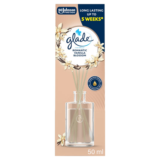 Buy Glade Reed Vanilla 50ml online at Intamarque Wholesale – Trusted FMCG distributor