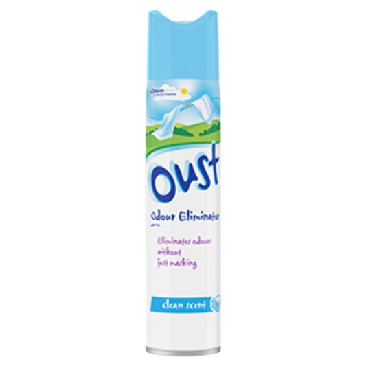 Oust Aerosol 300ml Clean Scent