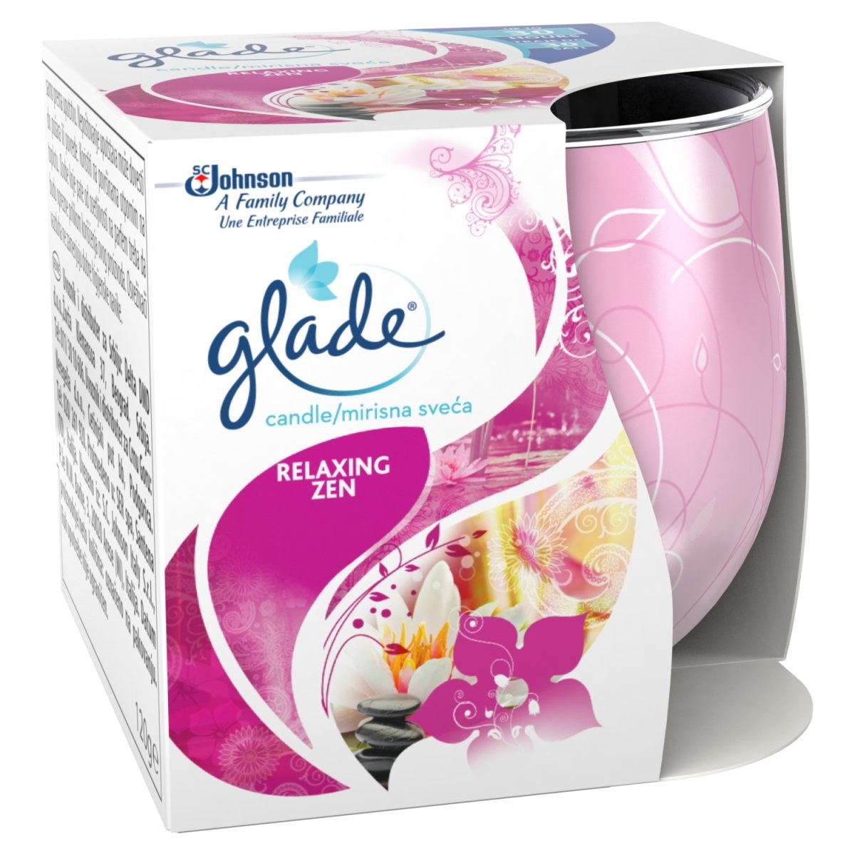 Glade Candle 120g Relaxing Zen