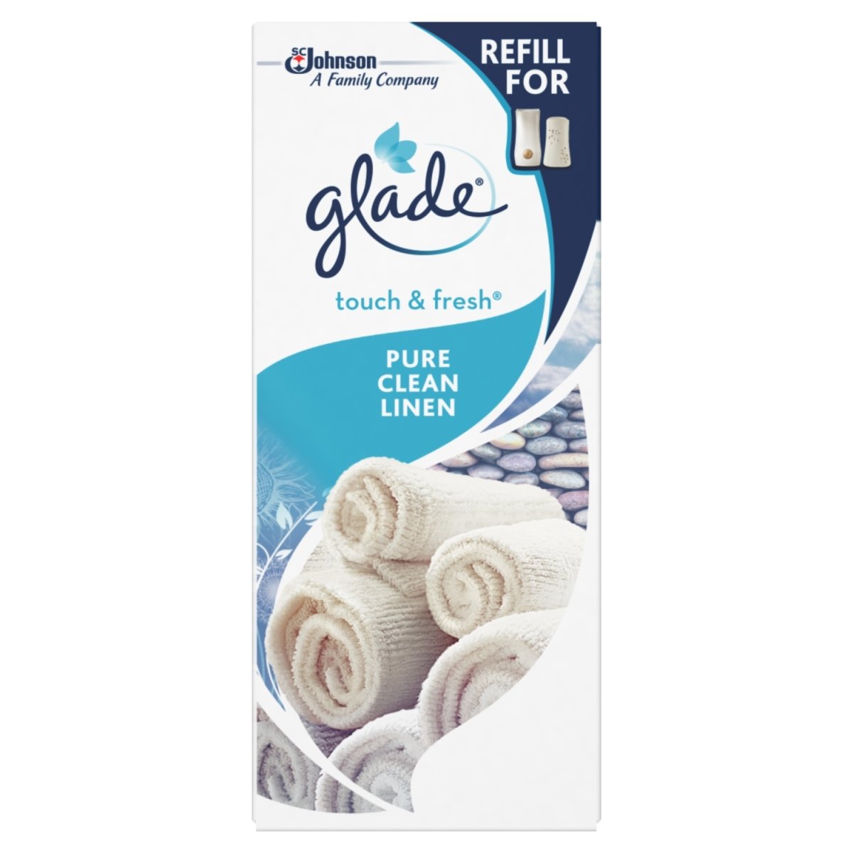 Buy Glade Touch N Fresh Refill Clean Linen online at Intamarque Wholesale – Trusted FMCG distributor