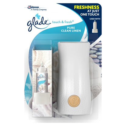 Buy Glade Touch N Fresh Clean Linen & Zen Holder online at Intamarque Wholesale – Trusted FMCG distributor