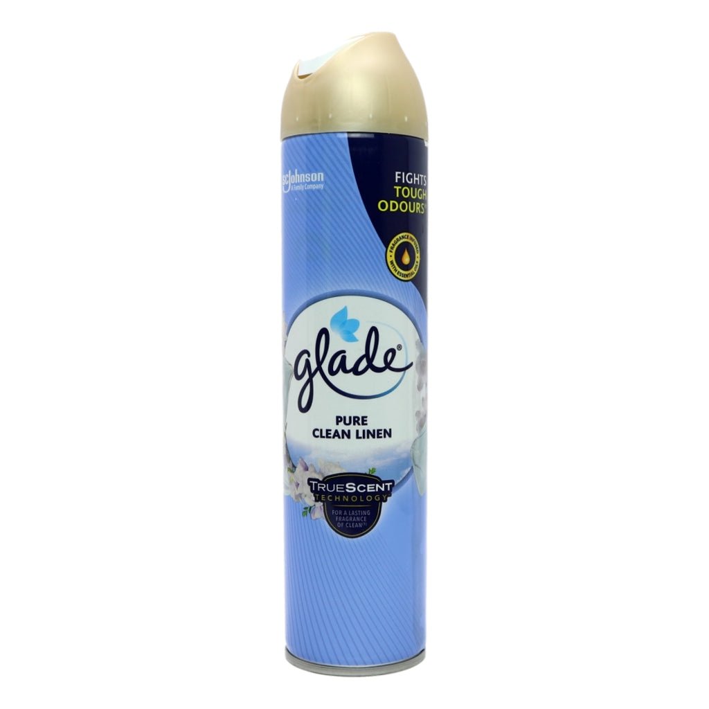 Glade True Scent Aerosol 300ml Clean Linen