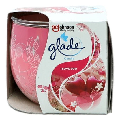 Glade Candle 120g With Love