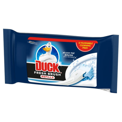 Toilet Duck Fresh Brush Refill- Flushable Clean Pads