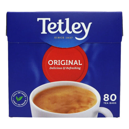 Tetley Original 80 Tea Bags 250g