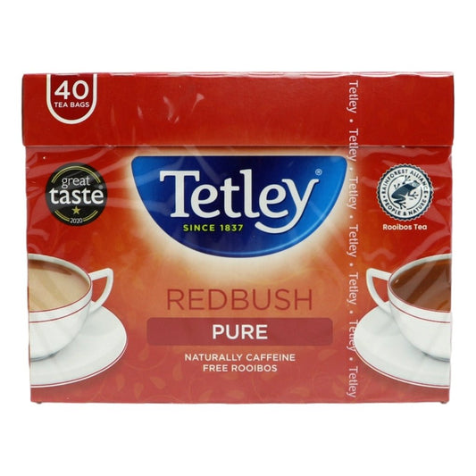 Tetley Redbush 40 Tea Bags 100g