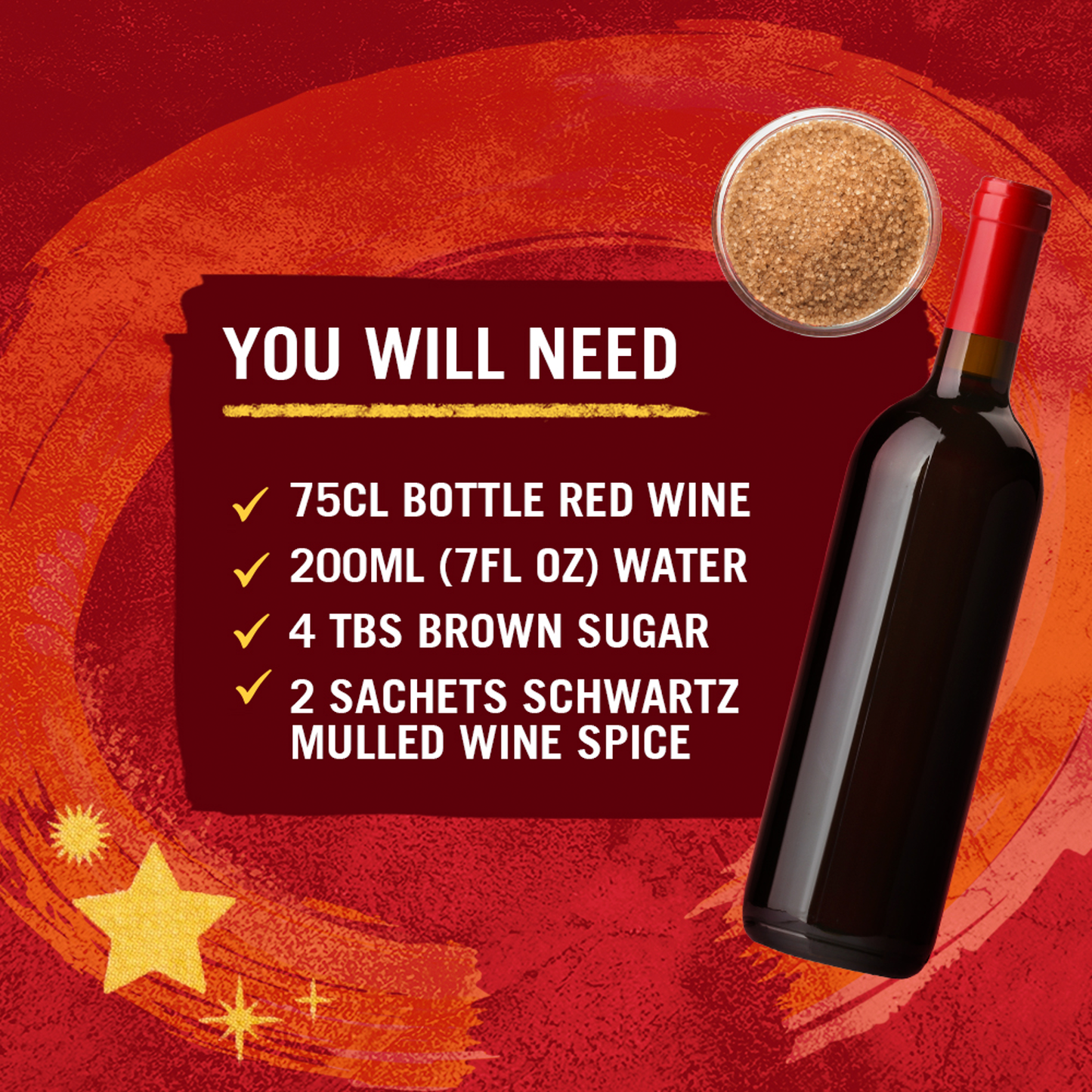 Schwartz 6 Mulled Wine Spice 18g