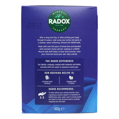 Radox Salts 400g Muscle Soak