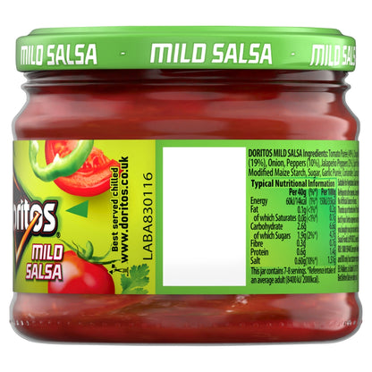 Doritos Dip 300g Mild Salsa
