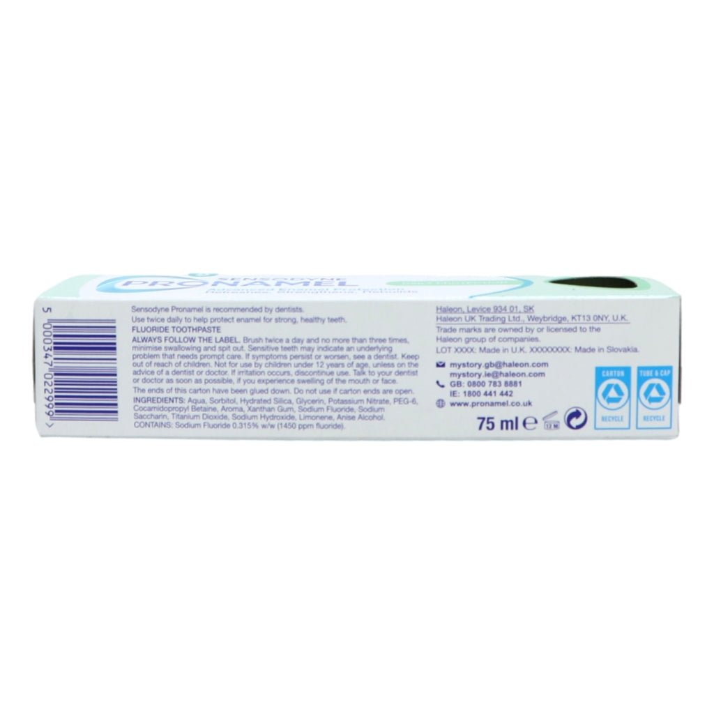 Sensodyne Toothpaste 75ml Pronamel - Intamarque - Wholesale 5000347022999