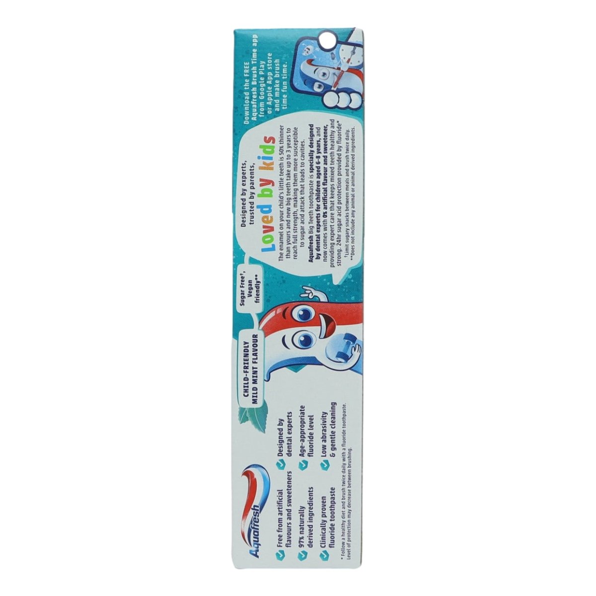 Aquafresh Kids Toothpaste 50ml Big Teeth 6 Years + - Intamarque - Wholesale 5000347090936