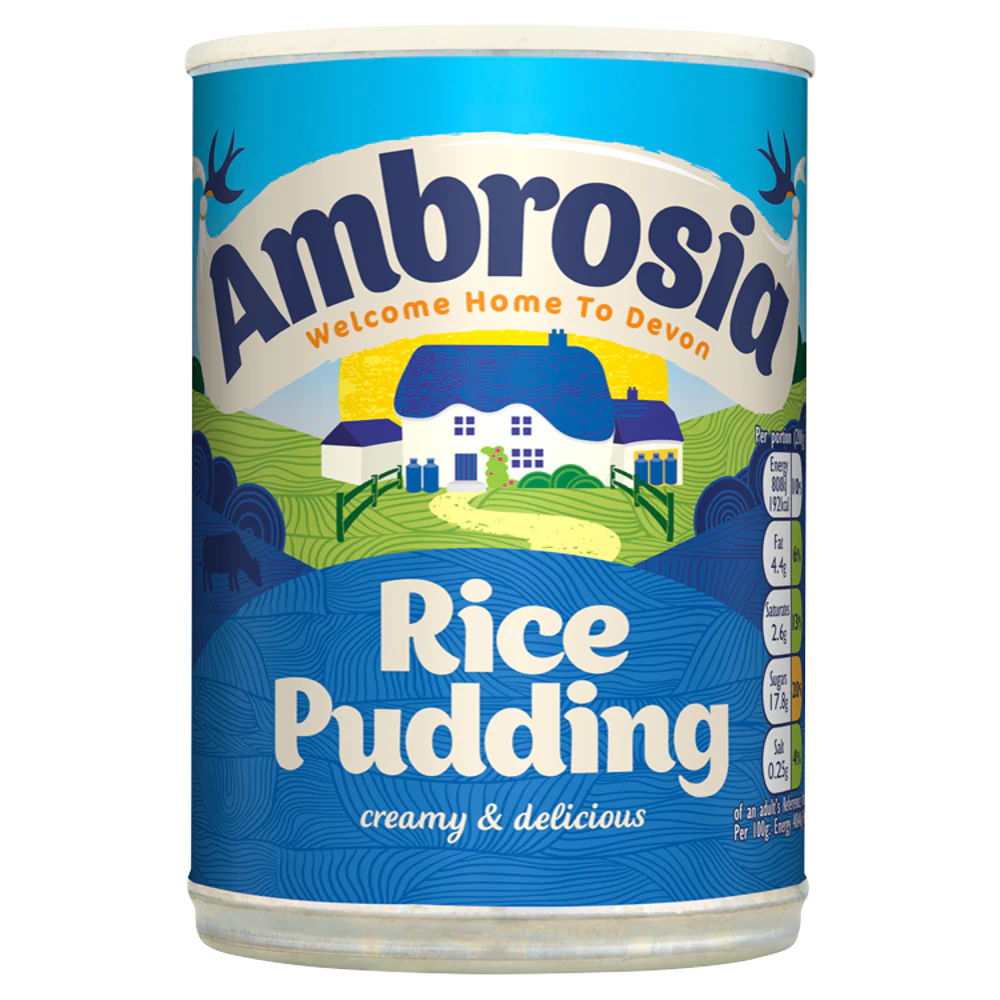 Buy Ambrosia Rice Pudding Can 400g Original online at Intamarque Wholesale – Trusted FMCG distributor
