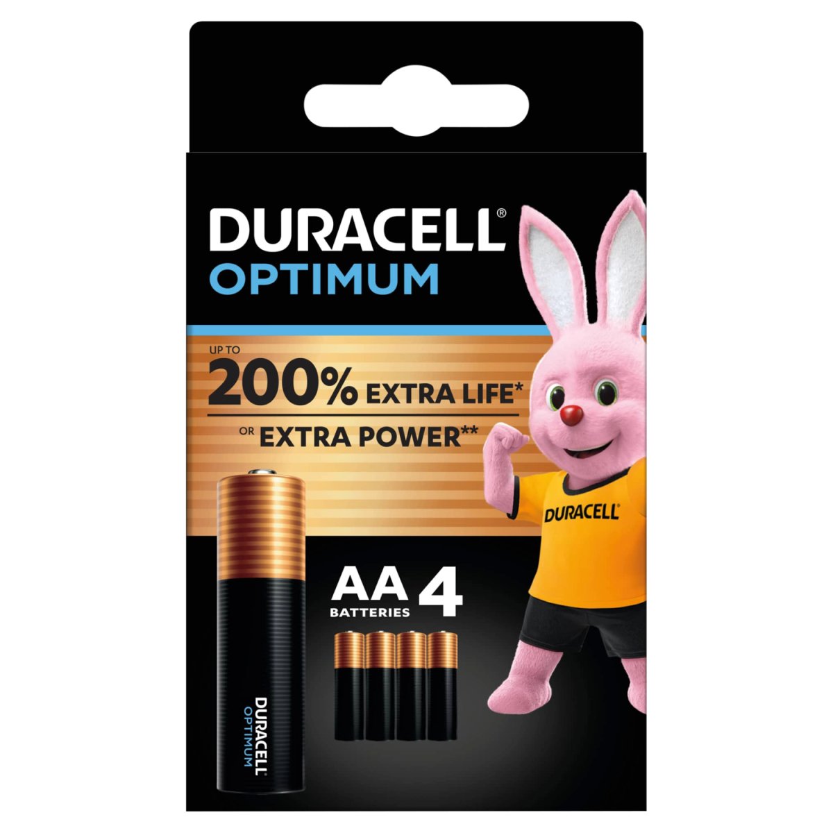 Duracell Optimum AA 4 Batteries - Intamarque - Wholesale 5000394139176