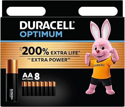 Duracell Optimum AA 8 Batteries - Intamarque - Wholesale 5000394139299