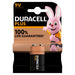 Duracell Plus Batteries 100%    9V 1pk - Intamarque - Wholesale 5000394142190