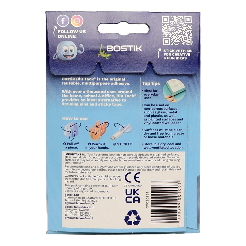 Bostik Blu Tack 60g