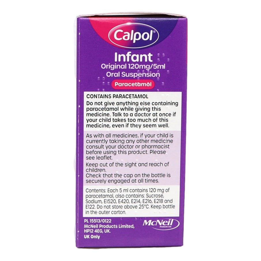 Calpol Infant Suspension MED - Intamarque - Wholesale 5010123722630