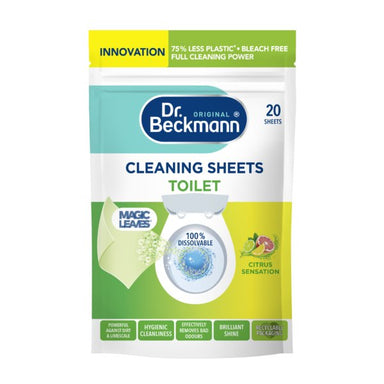 Dr Beckmann Toilet Leaves 20s Citrus - Intamarque - Wholesale 5010287317055