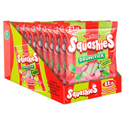 Swizzels Squashies 120g Sour Cherry & Apple PMP £1.15