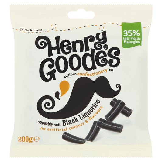 Henry Goodes Soft Eating Liquorice 200g