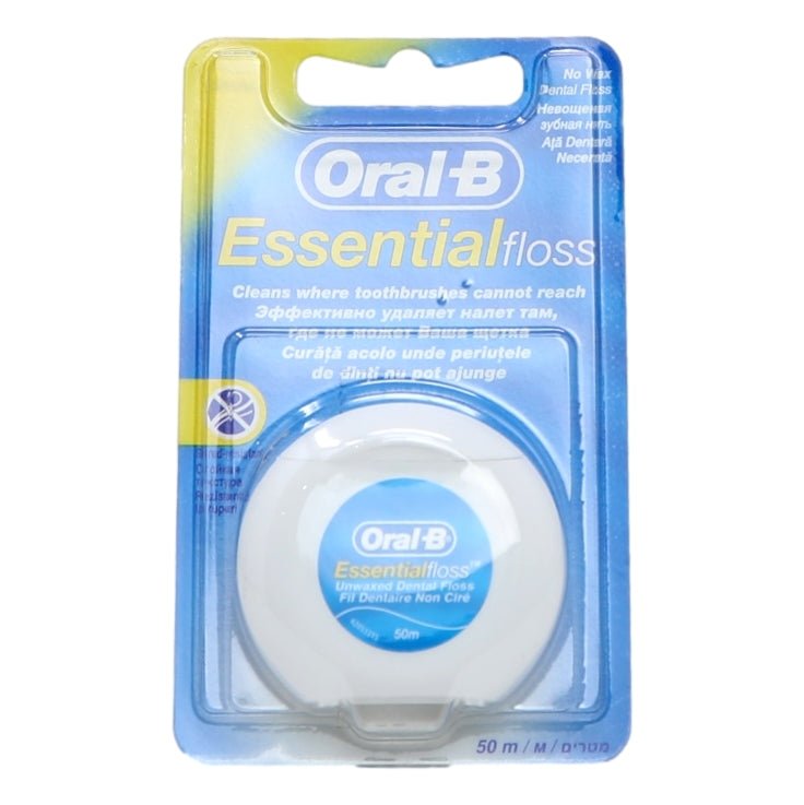 Oral B Dental Floss 50m Essential Regular