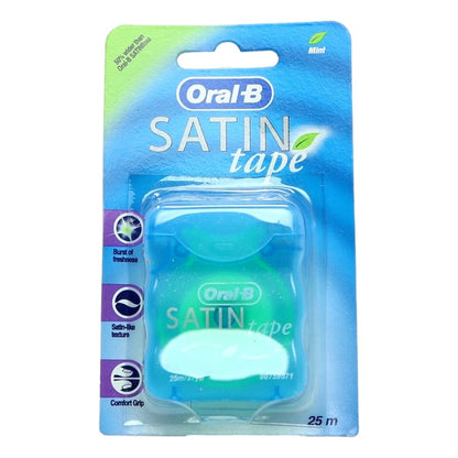 Oral B Dental Floss Satin Tape 25m Mint