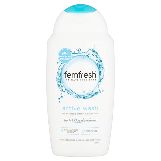 Buy Femfresh 250ml Ultimate Care Active Wash online at Intamarque Wholesale – Trusted FMCG distributor