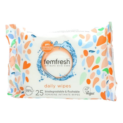 Femfresh Intimate Feminine 25s Wipes