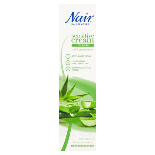 Nair Hair Removal Cream 100ml Sensitive Aloe Vera