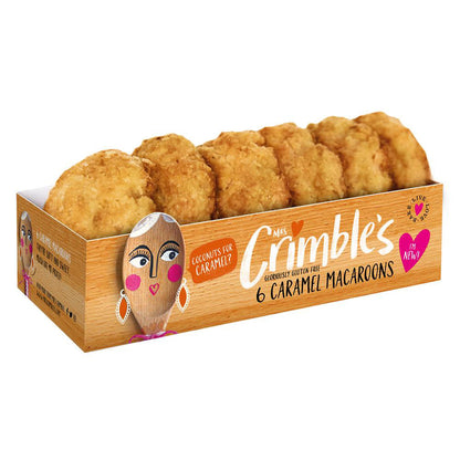 Mrs Crimble's 6 Caramel Macaroons 180g