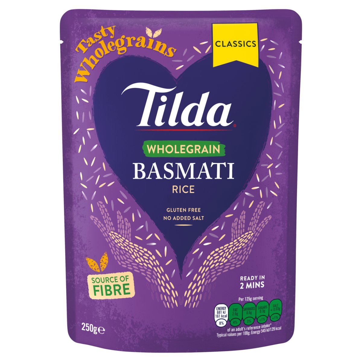 Tilda Steamed Bas Brown 250g