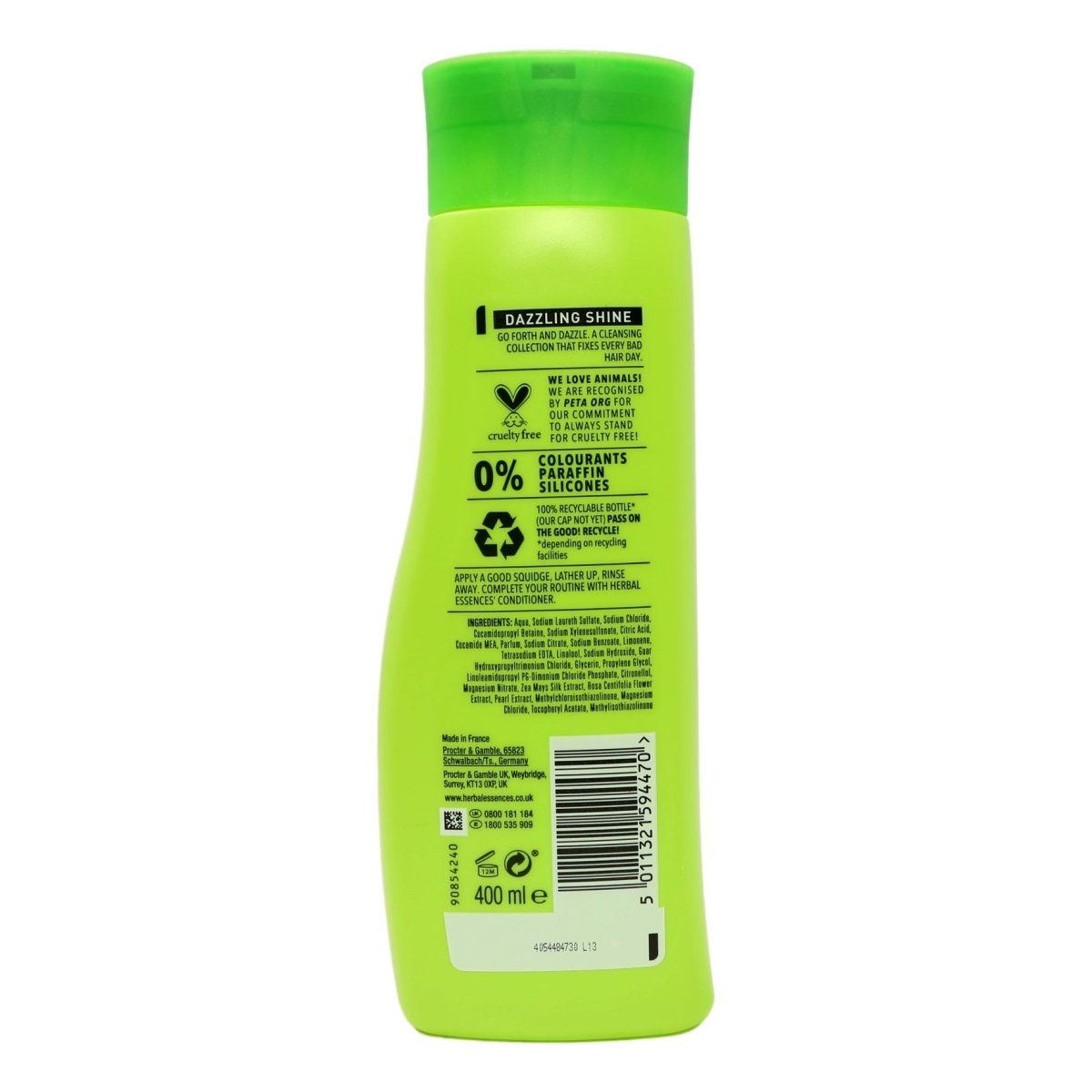 Herbal Essences Shampoo 400ml Dazzling Shine