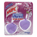 Harpic Toilet Block 2pk Lavender (2x40gm) - Intamarque - Wholesale 5011417545126