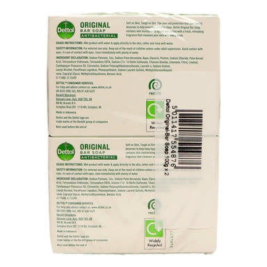 Dettol Bar Soap 2x100g Anti - Bacterial - Intamarque - Wholesale 5011417554876