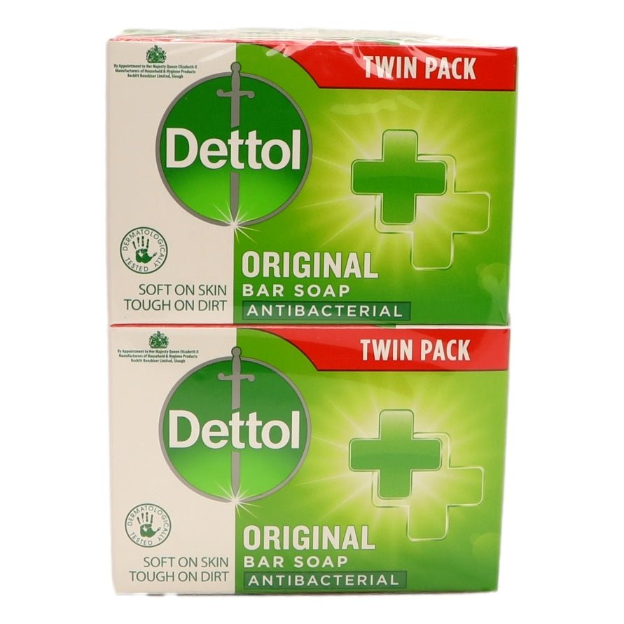 Dettol Bar Soap 2x100g Anti-Bacterial